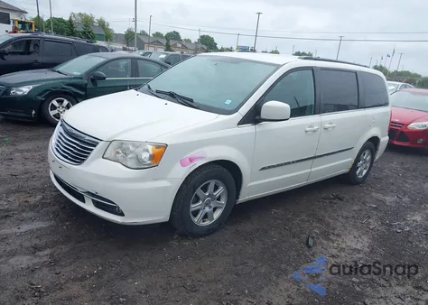 2012 Chrysler Town & Country Touring from USA, damaged, VIN 2C4RC1BG8CR320482